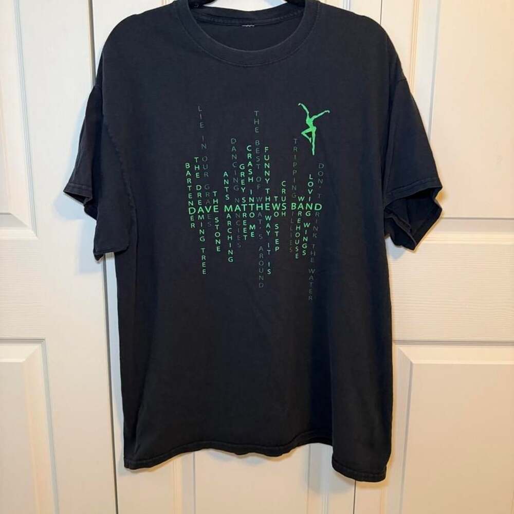 Dave Matthews Band Matrix Graphic Concert T-Shirt